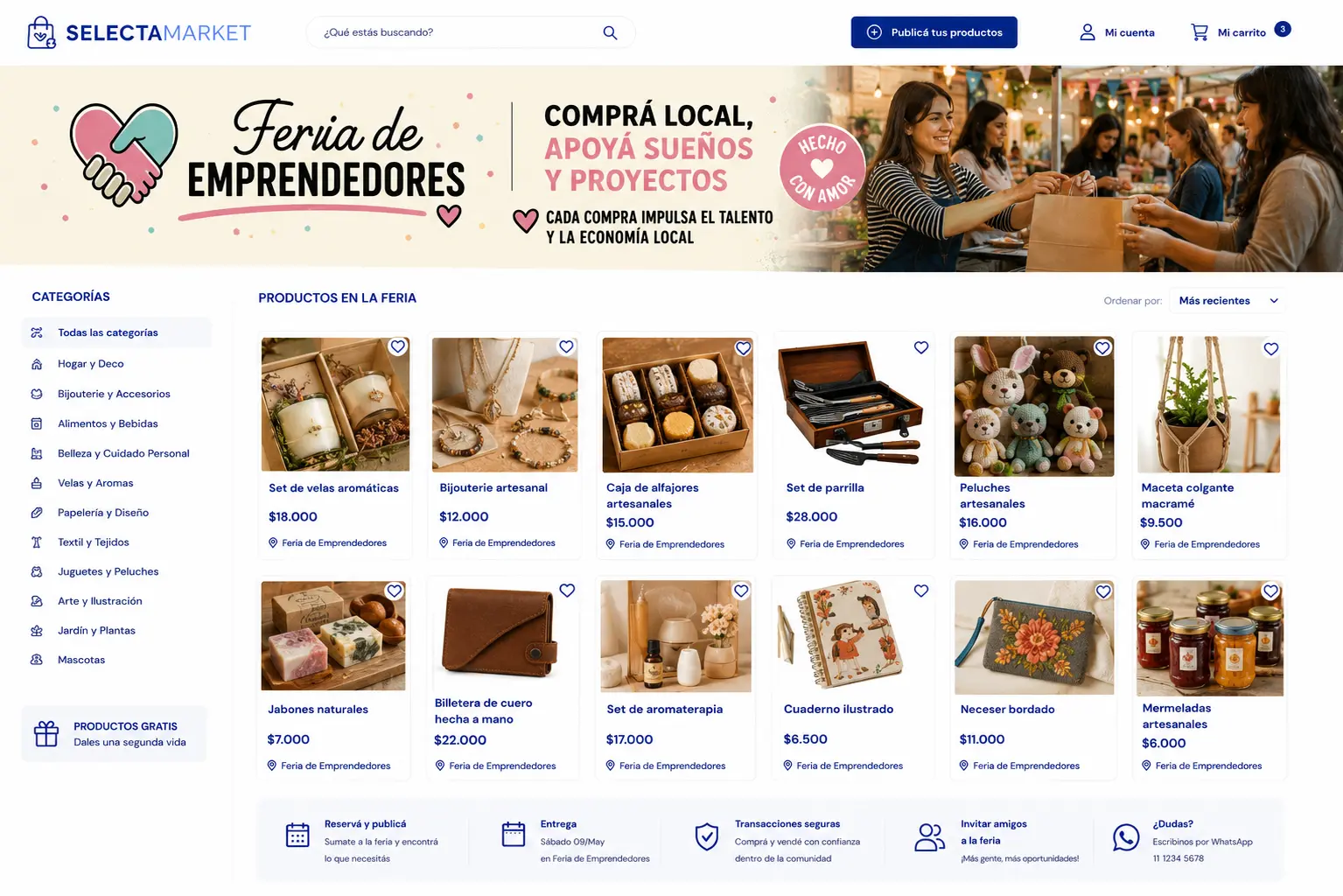Captura de Feria 1 en SelectaMarket